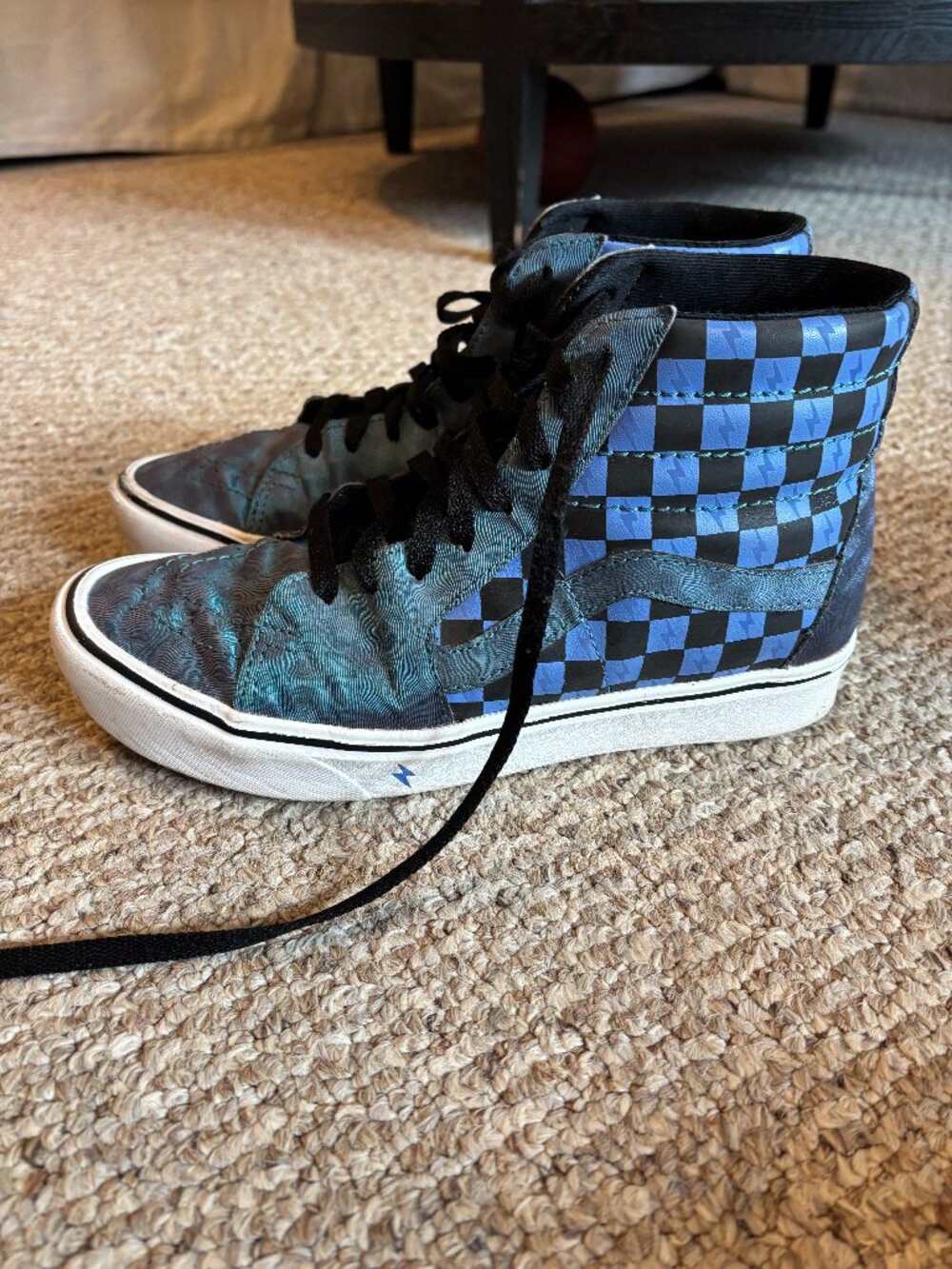 Vans x Harry Potter Transfiguration ComfyCush SK8-Hi Blue Black Size 8